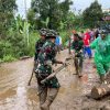Bencana Galodo Terjang Kabupaten Solok, Ratusan Prajurit TNI AD Dikerahkan ke Lokasi Bencana