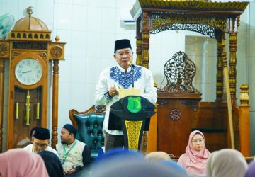 Hadiri Maulid Nabi di Babat Toman, Bupati Toha Tegaskan Pembangunan Akhlak Jadi Prioritas Muba