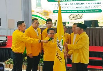 H Adriansyah Resmi Terpilih Ketua DPD Partai Golkar Muara Enim Periode 2026-2031