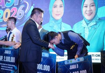 Dua Pelajar Asal Muba Torehkan Prestasi di Festival Literasi Sumsel 2026