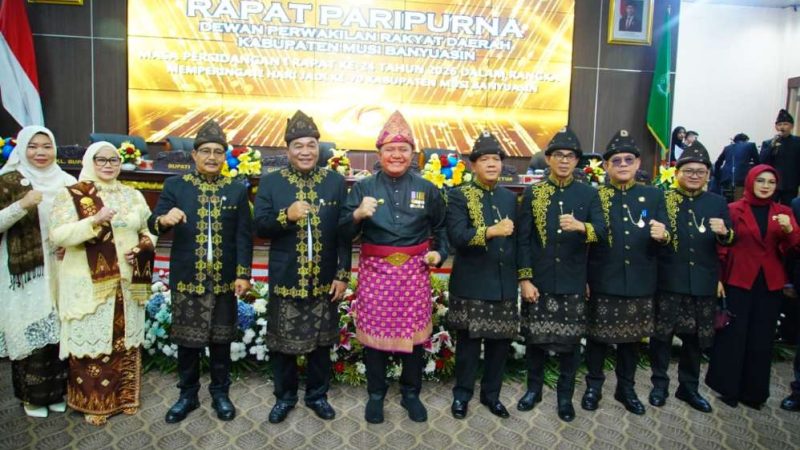 HUT ke-70 Muba, Bupati Toha Tegaskan Pembangunan Harus Berujung pada Kesejahteraan