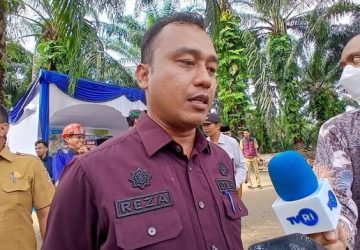 Tinjau Proyek Pelebaran Jalan, Kadis DLHK Pekanbaru Reza Minta Bibit Pohon Pada Pemprov Riau