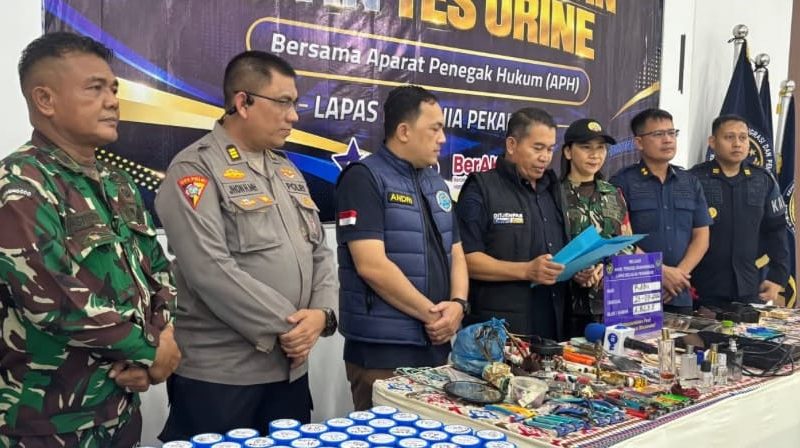 Ratusan Benda Berbahaya Lolos ke Kamar Sel, Kinerja Pengamanan Petugas Lapas Pekanbaru Dipertanyakan