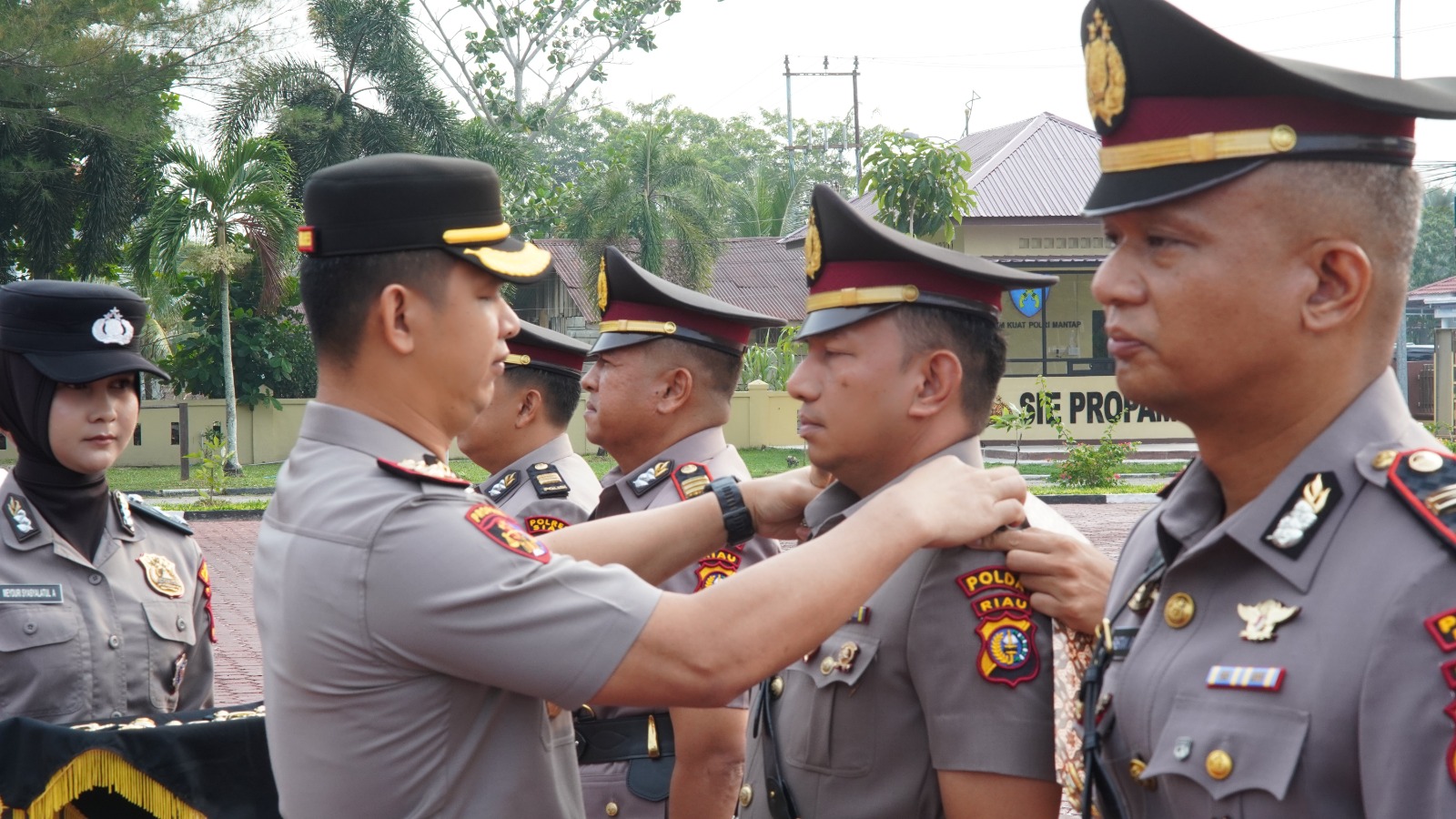 Tiga Jabatan Kapolsek di Polres Bengkalis Resmi Berganti, Ini Rinciannya