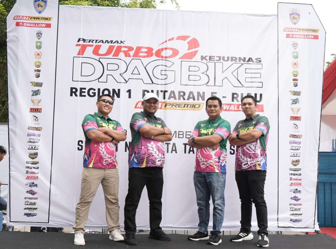 Buka Kejurnas Drag Bike Riau, Plh Bupati Siak Harapkan Tidak Ada Lagi Balap Liar