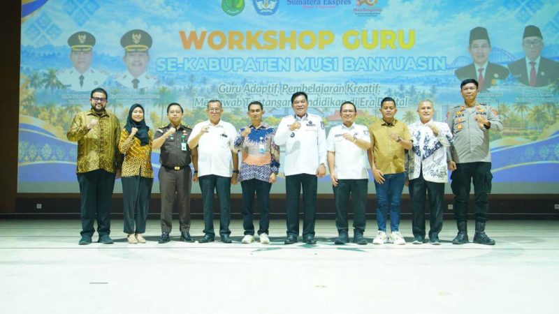 Buka Workshop untuk 850 Guru, Bupati Muba Tekankan Adaptasi Era Digital