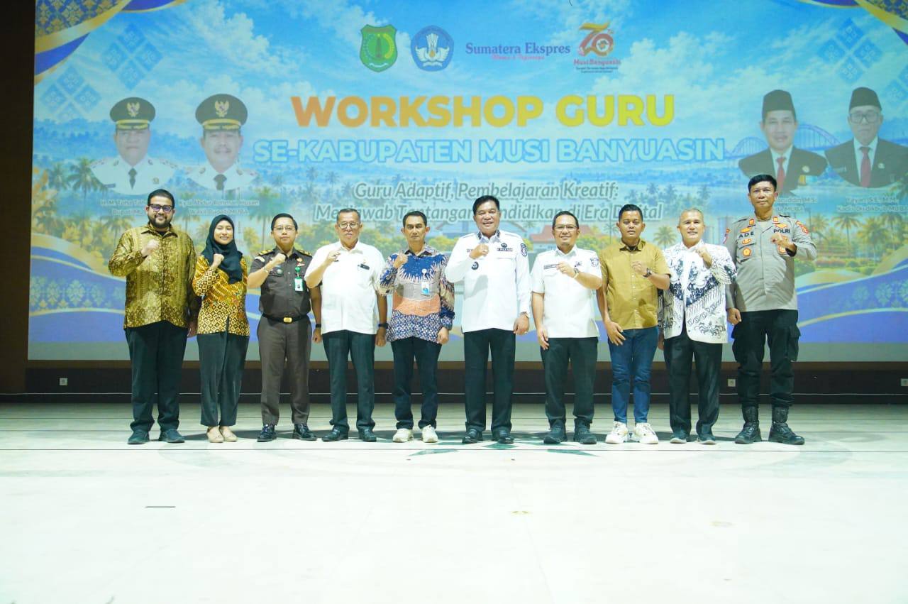 Buka Workshop untuk 850 Guru, Bupati Muba Tekankan Adaptasi Era Digital