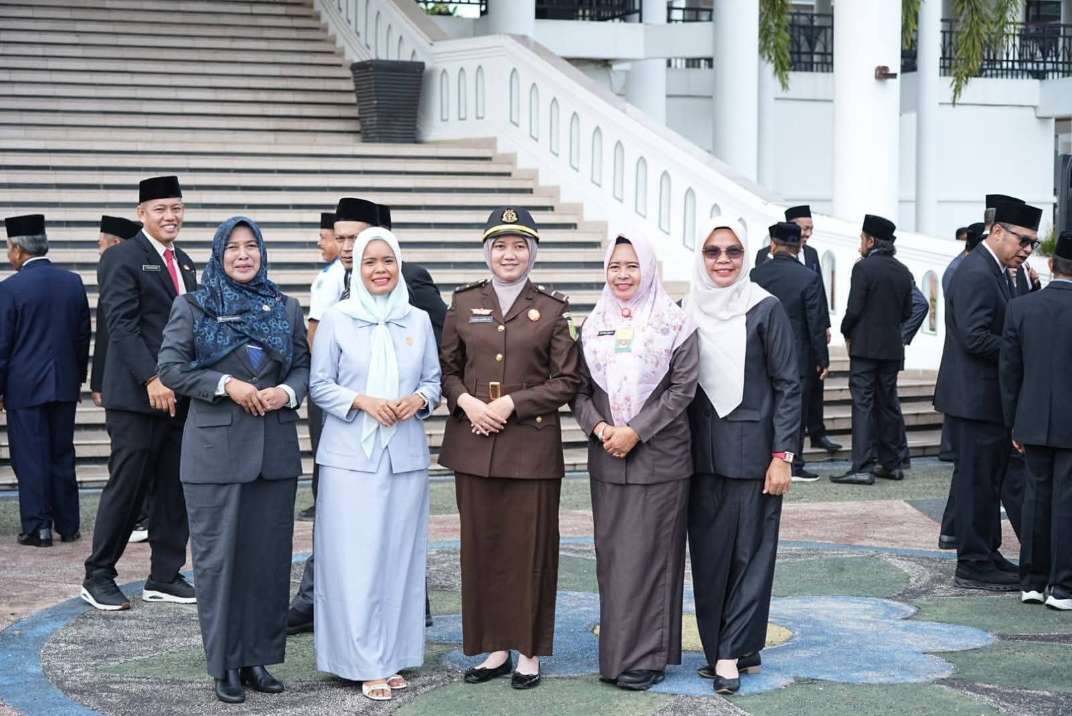 Hadiri Upacara Hari Kesaktian Pancasila, Anggota DPRD Siak Nia Sari Sihotang Bacakan Naskah Ikrar