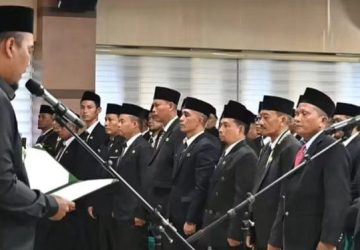 Lantik 247 Kepsek SD-SMP dan 13 Korwil Disdikbud se-Inhu, Bupati Ade Agus Hartanto: Tidak Ada Jual Beli Jabatan, Segera Mutakhirkan Data Sekolah