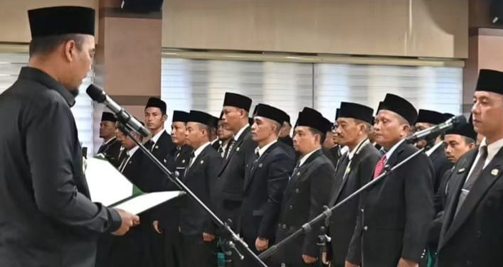 Lantik 247 Kepsek SD-SMP dan 13 Korwil Disdikbud se-Inhu, Bupati Ade Agus Hartanto: Tidak Ada Jual Beli Jabatan, Segera Mutakhirkan Data Sekolah