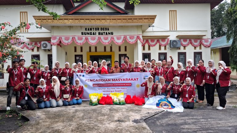 Lewat Edukasi Lingkungan dan Aksi Sosial, HIMANIA Gelar Pengabdian Masyarakat di Bengkalis