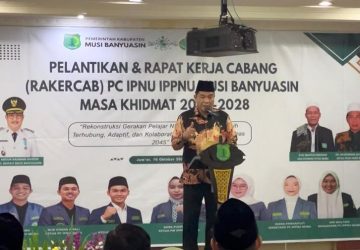 Resmi Dilantik, PC IPNU-IPPNU Muba Siap Cetak Pemimpin Muda yang Berdikari dan Berakhlak