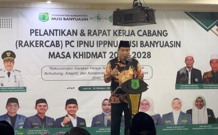 Resmi Dilantik, PC IPNU-IPPNU Muba Siap Cetak Pemimpin Muda yang Berdikari dan Berakhlak