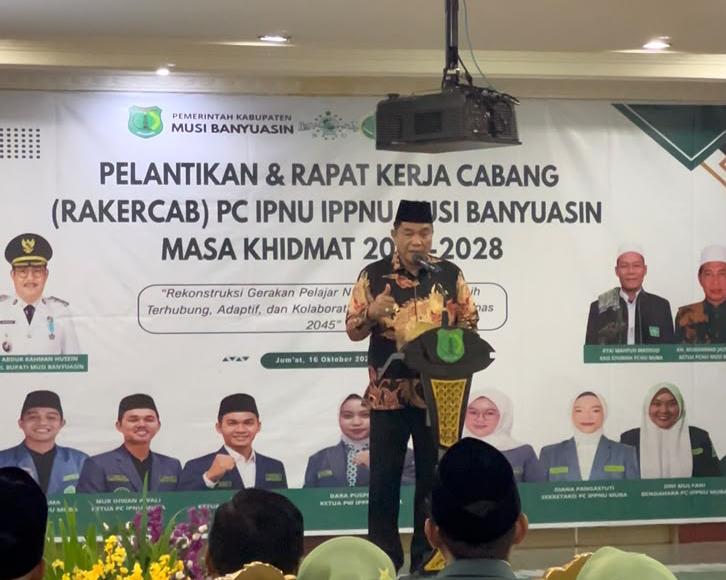 Resmi Dilantik, PC IPNU-IPPNU Muba Siap Cetak Pemimpin Muda yang Berdikari dan Berakhlak