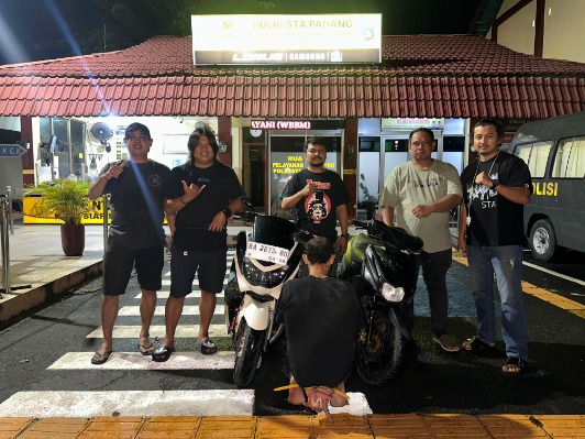 Sikat Spesialis Curanmor, Tim 1 Klewang Polresta Padang Ringkus Pelaku di Pasar Raya
