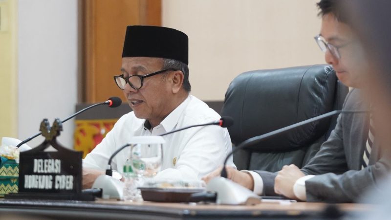 Genjot Hilirisasi Komoditas, Pemprov Riau Jajaki Kerja Sama dengan Hong Kong Cyberport
