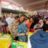 Operasi Pasar Murah di Keluang, Pemkab Muba Hadir Ringankan Beban Warga