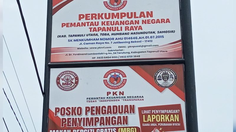 PKN – RI Tapanuli Raya dan Satgas MBG Satu Komando