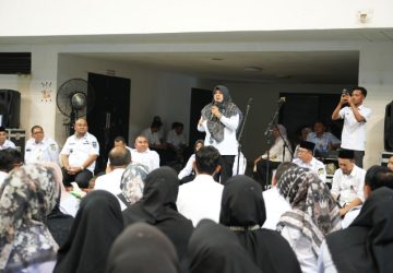 Kumpulkan Ribuan PPPK Paruh Waktu, Bupati Siak Afni Zulkifli Tegaskan Evaluasi Kinerja Bukan Formalitas