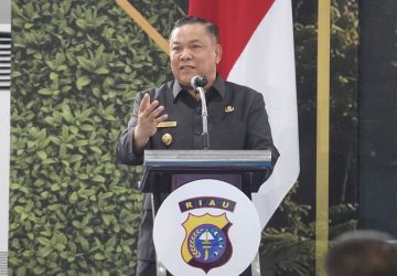 Plt Gubernur Riau Sambut Kapolda Baru Irjen Pol Arman Achdiat