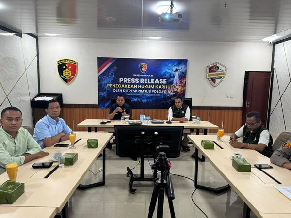 Komitmen Berantas Karhutla, Polda Riau Tetapkan 65 Tersangka Sepanjang Tahun 2026