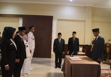 Penyegaran Birokrasi Bumi Serepat Serasan, Bupati PALI Lantik 26 Pejabat Struktural