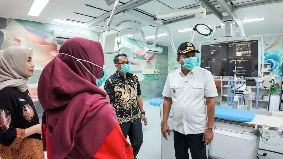 Bupati Muba Cek Dampak Asap Karhutla: Instruksikan Faskes Siaga 24 Jam dan Siapkan Opsi PJJ