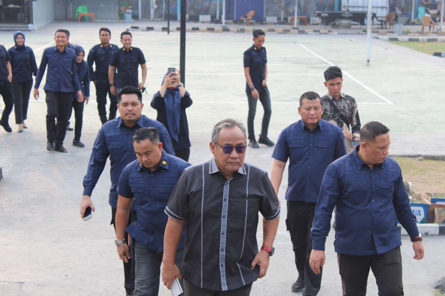 Kunjungi Lapas Muara Enim, Kakanwil Ditjenpas Sumsel Gelar Monev Peningkatan Kualitas Layanan