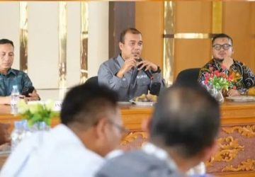 Bupati Inhu Ade Agus Hartanto Tegas, Perusahaan Perusak Jalan Umum Wajib Perbaiki
