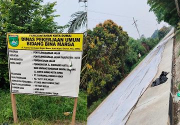 Dugaan Salah Alokasi Anggaran: Pemko Dumai Gunakan APBD Rp19,1 Miliar untuk Bangun Jalan Nasional