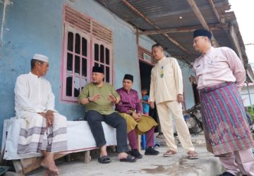 HUT ke-27 Kabupaten Siak, Diskominfo Salurkan Sembako Jumat Bersedekah di Lubuk Dalam