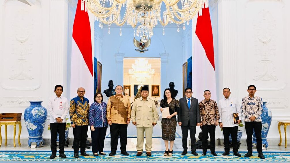 Bahas Regulasi Tata Kelola Data Nasional, Presiden Prabowo Terima Tim Perumus UU Satu Data Indonesia