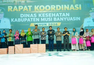 SIGAPKE MUBA Diluncurkan, Bupati Toha Tohet Apresiasi Tenaga Kesehatan