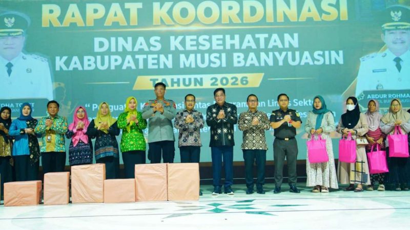 SIGAPKE MUBA Diluncurkan, Bupati Toha Tohet Apresiasi Tenaga Kesehatan