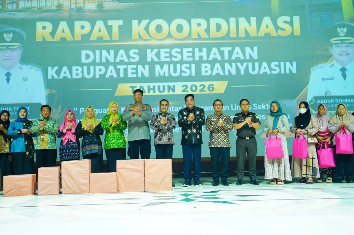 SIGAPKE MUBA Diluncurkan, Bupati Toha Tohet Apresiasi Tenaga Kesehatan