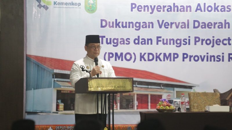 Kementerian Koperasi Kucurkan Rp3,7 Miliar untuk KDKMP Riau, Kampar Terima Alokasi Terbesar