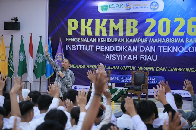 Wawako Pekanbaru Ajak Mahasiswa Baru IPTAR Berkontribusi Atasi Masalah Perkotaan